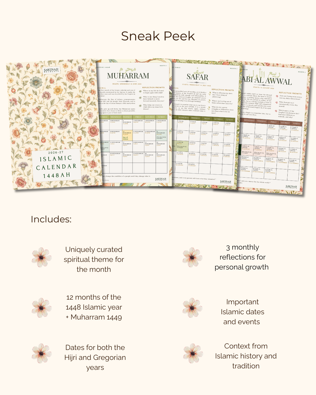 Islamic Companion Calendar
